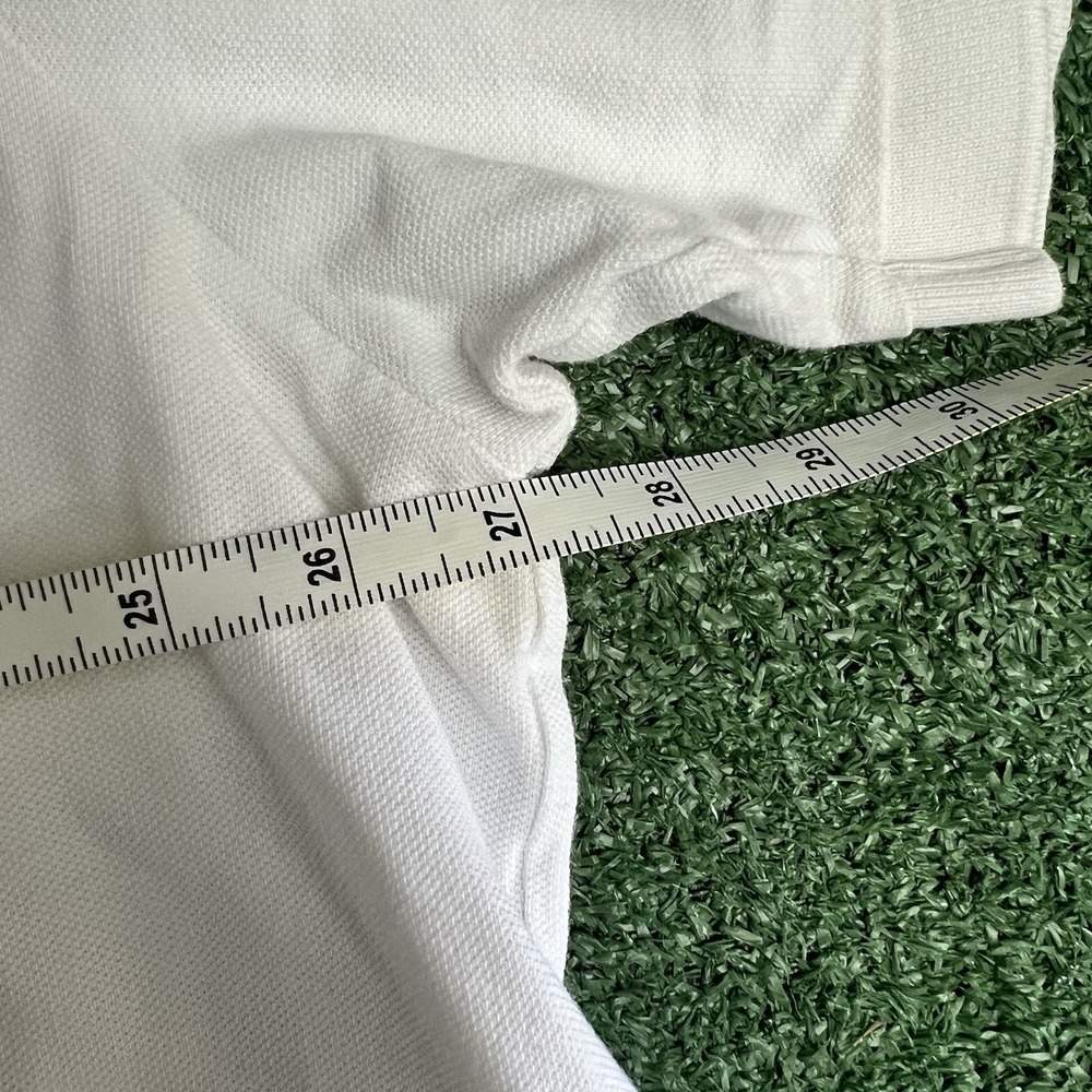 Polo Ralph Lauren Polo Shirt Big & Tall 3XB White Polo Laguna Beach Bear RARE - Picture 7 of 8